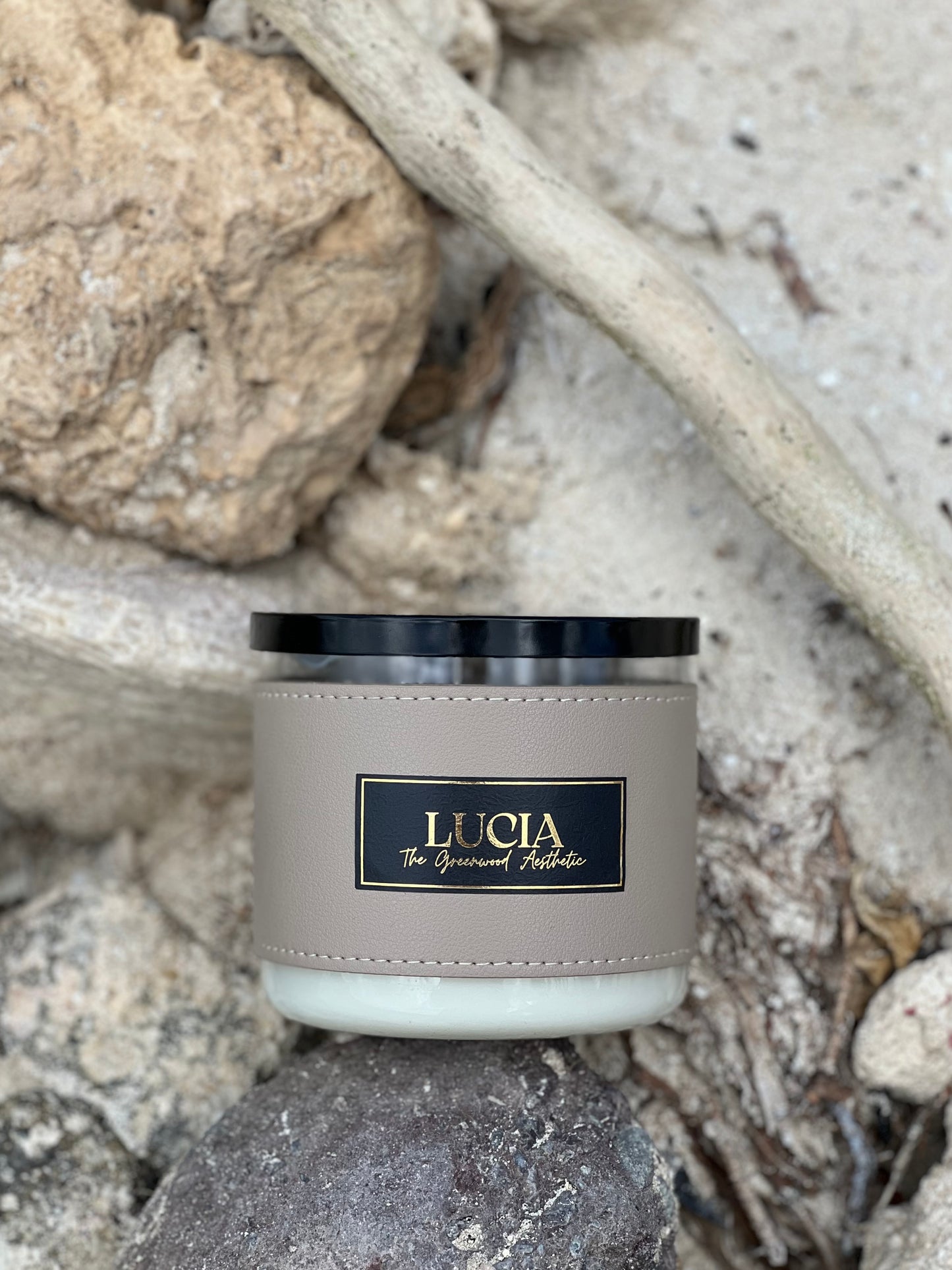Lucia Luxury Scented Candle - 3 Wick