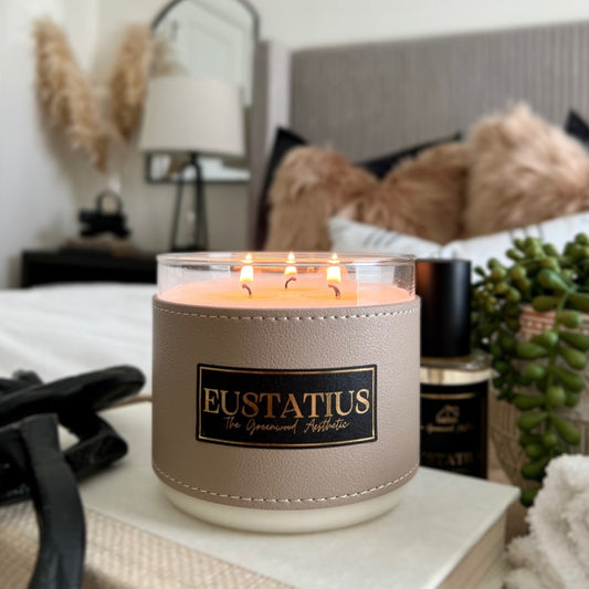 Eustatius Luxury Scented Candle - 3 Wick