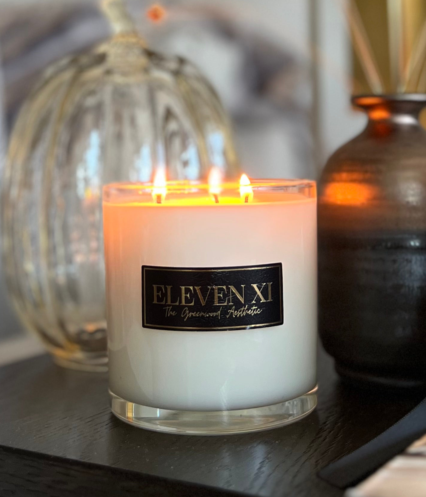 Eleven Luxury Scented Candle - 3 Wick