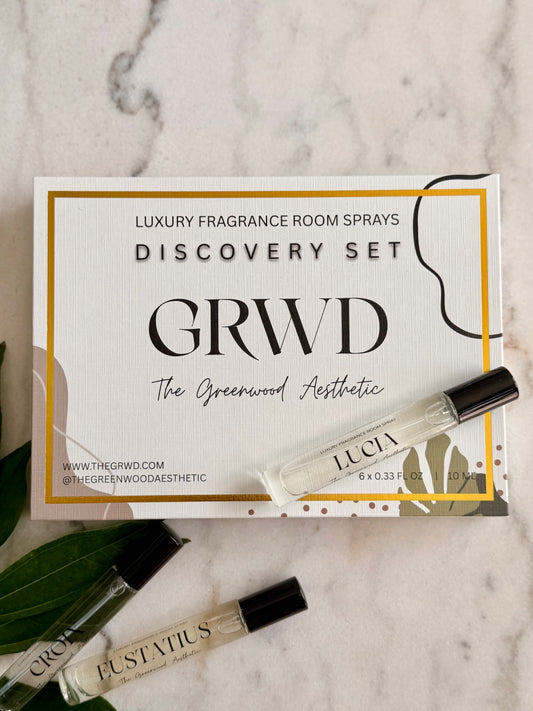 Luxury Fragrance Room Spray • Discovery Set